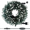 LED 300 svetiel vianočného stromčeka hrubé vonkajšie + blesk VYPR