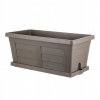 Kvetináč 60 x 26 cm plast, hnedý