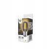 Žiarovka LED Filament E27 G45 4W 230V 2200K OKRASNÁ