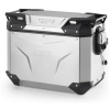 GIVI OBKEV44AR strieborný pravý kufor Trekker Outback EVO SMART hliníkový (bočný), bez zámku, 44 ltr