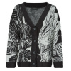 Desigual Vesty bez rukávov/Cardigany JERS HALIFAX Čierna