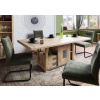 Bighome - IRON Jedálenský stôl mango 200x100x76 bielený lakovaný