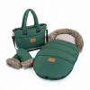 HappyBee Trinity Smaragd Cold Set - Fusak, Kabelky, Taška