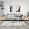 zahrada-XL Konferenčné stolíky 2 ks dub sonoma 50x50x40cm kompozitné drevo 829435
