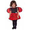 Kostým pre dievča - Kostým Amscan Biedronka 92 (Amscan Little Ladybug Massguise Ladybug)