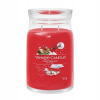 Vonná sviečka Yankee Candle Christmas Eve, veľká sójová sviečka 567 g