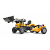 Detský traktor Falk žltý