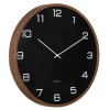 Dizajnové nástenné hodiny 6088BK Karlsson 50cm