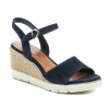Tamaris 1-28360-44 navy dámske sandále na kline EUR 38