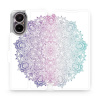 Flipové pouzdro Mobiwear - Realme C67 - M008S Mandala (Knížkové flip pouzdro, obal, kryt na mobil Realme C67 - M008S Mandala, materiál Umělá kůže + TPU - ochrana 360°, stojánek, silikonová vanička, ma