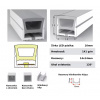 Silikónový profil 14x14mm | 10mm PCB | 1-side | WLED.sk Dĺžka profilu: 5m
