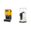 Gaggia New Classic E24 BC, yellow + Eureka Mignon Specialita, BL white