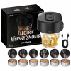 SÚPRAVA NA ÚDENIE WHISKY ELEKTRICKÝ SMOKER DREVENÉ ŠTIEPKY darček pre neho