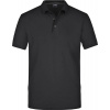 James & Nicholson | JN 708, Pánske pima piqué polo, čierna, L