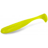 5ks - Gumová Nástraha Delphin Zandera FlexiFLOAT UVs 12cm Yella