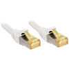 LINDY 47327 RJ45 sieťové káble, prepojovacie káble CAT 6a (surový kábel CAT 7) S/FTP 7.50 m biela 1 ks; 47327