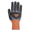 PORTWEST Rukavice CT Cut D18 CT46, nitrilové, proti pořezu POR-CT46G8RS S Šedá/černá