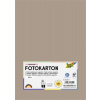 FOLIA Dekoračný kartón, 2 stranný, A4, 300 g, 50 listov, FOLIA, cappuccino