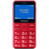 Mobilný telefón Panasonic KX-TU155 64 MB 2G červený