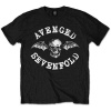 Tričko Avenged Sevenfold A7X - Classic Death Bat Čierna XL