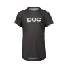 POC Y'S Essential MTB Tee Sylvanite Grey, Cyklodres s krátkymi rukávmi Veľkosť oblečenia: 160 Cyklodres s krátkymi rukávmi