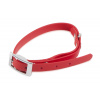 Firedog BioThane obojok Basic 13 mm 20-28 cm červený