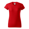 MALFINI Tričko Basic 134, krátký rukáv, dámské MAL-1340713 S Červená