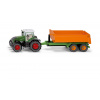 SIKU 1989 Farmer - traktor Fendt s vyklápacím prívesom, 1:50