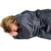 Lifeventure Silk Sleeping Bag Liner rectangular sivá