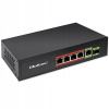 Sieťový prepínač SWITCH FAST Gigabit PoE Switch 4x RJ45 Uplink SFP 65W
