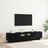 zahrada-XL TV skrinka s LED svetlom, čierny dub, 180x35x40 cm, kompozitné drevo 3333062