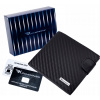 Peňaženka - Kochmanski peňaženka Prírodná koža čierna K-CN-750-3210-Black-Men's Product (Kochmanski kožená pánska peňaženka malé tenké tenké štíhle)