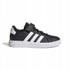 ADIDAS GRAND COURT 2.0 GW6513 TOPÁNKY TENISKY ČIERNE S GUMIČKAMI NA SUCHÝ ZIPS