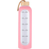 Krups KiCA Hydro Skleněná láhev 1000 ml - růžová.