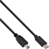 InLine 35753 USB kábel USB 2.0 3 m USB C Mini-USB B Čierna (35753)