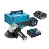 Makita Aku uhlová brúska s reguláciou 125mm Li-ion LXT 18V/3,0Ah, Makpac DGA511RFJ
