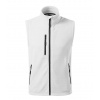 MALFINI EXIT 525 / Unisex fleece vesta - biela XXL