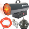 Powermat Powermat Plynový ohrievač s ventilátorom Reduktor Sada 65kW PM-NAG-65GN