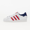 adidas Superstar Ftw White/ Better Scarlet/ Dark Blue EUR 38 2/3