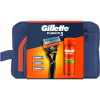 Gillette Fusion darčeková sada Proglide strojček + 4 náhradné hlavice + gél na holenie 200 ml