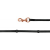 Otěže Icelandic Waldhausen, 250 cm, black/rose gold