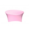 TENTino Elastický obrus STANDARD na okrúhly stôl 180 cm Farba obrusu: SVETLORUŽOVÁ / PINK