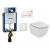 Geberit SET Kombifix 110.302.00.5 +WCzávesné Id.Stand.TESI Aquabl.+sedSC+Sigma30 Biele/Chr 110.302.00.5 NU5