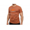 Alpha Industries Basic T RUBBER tričko pánske hazel brown Veľkosť: S, Farba: hnedá, piesková