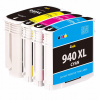 4x TUSZ 4INK PRE TLAČIAREŇ HP 940 XL 8000 8500 8500A
