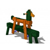 Playground System Hojdačka na detské ihriská z agátu - Mustang