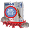 Repelent, plašič pre zvieratá - Myša a potkany Bros 3 kg (Obilný JED pre myši a potkany Bros. 3 kg)