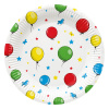 Papierový tanier PAW Eco 23 cm Party Balloons / 8 ks