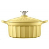 BUYDEEM CP521, Enameled Cast Iron Dutch Oven 2,9L, farba Mellow Yellow