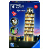 Ravensburger 3D puzzle svítící Šikmá veža v Pise 216 ks